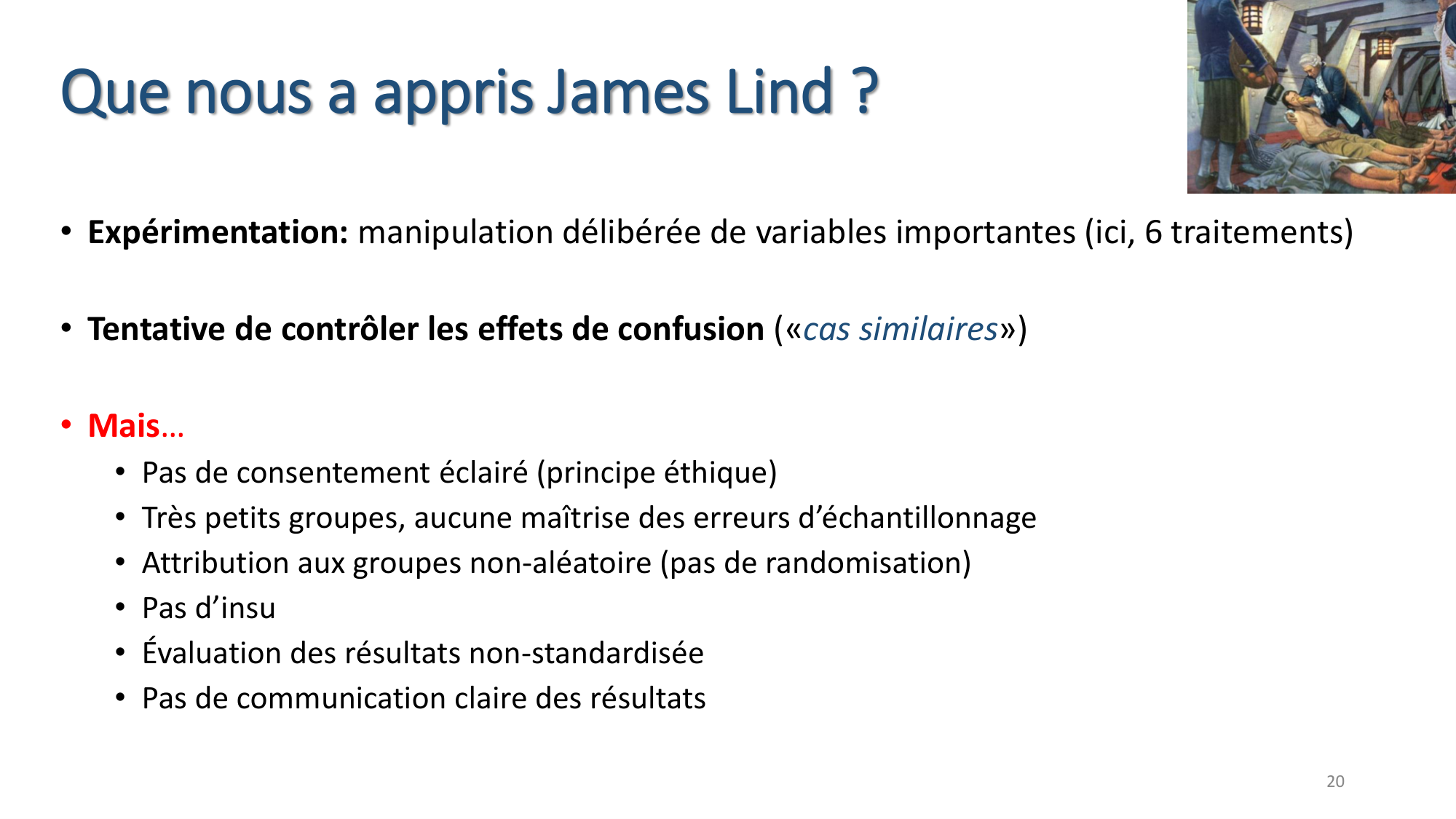 Statistiques pour médecins 8 essais exemples page 20