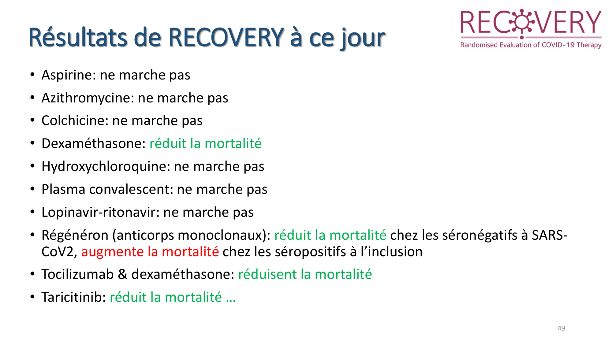 Statistiques pour médecins 8 essais exemples page 43