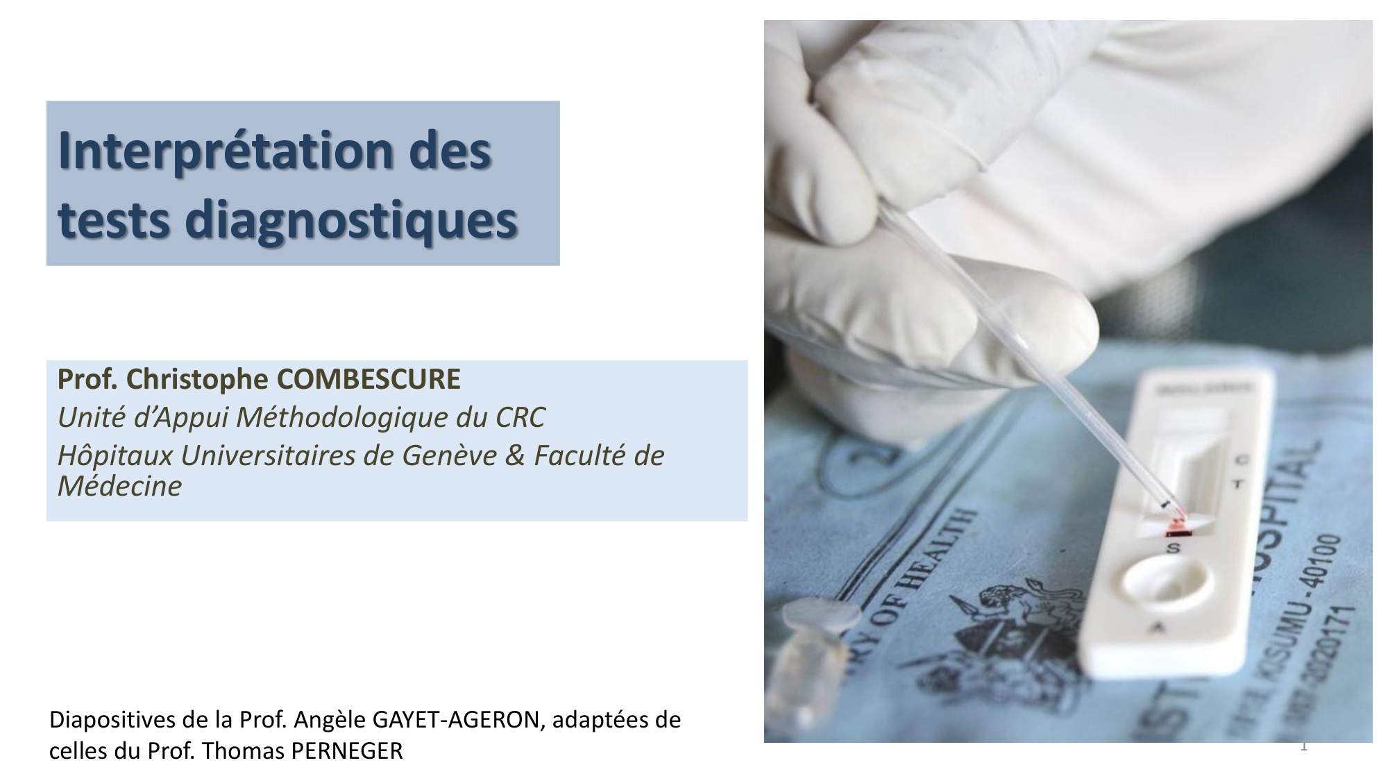 Statistiques pour médecins 9 test dx page 1