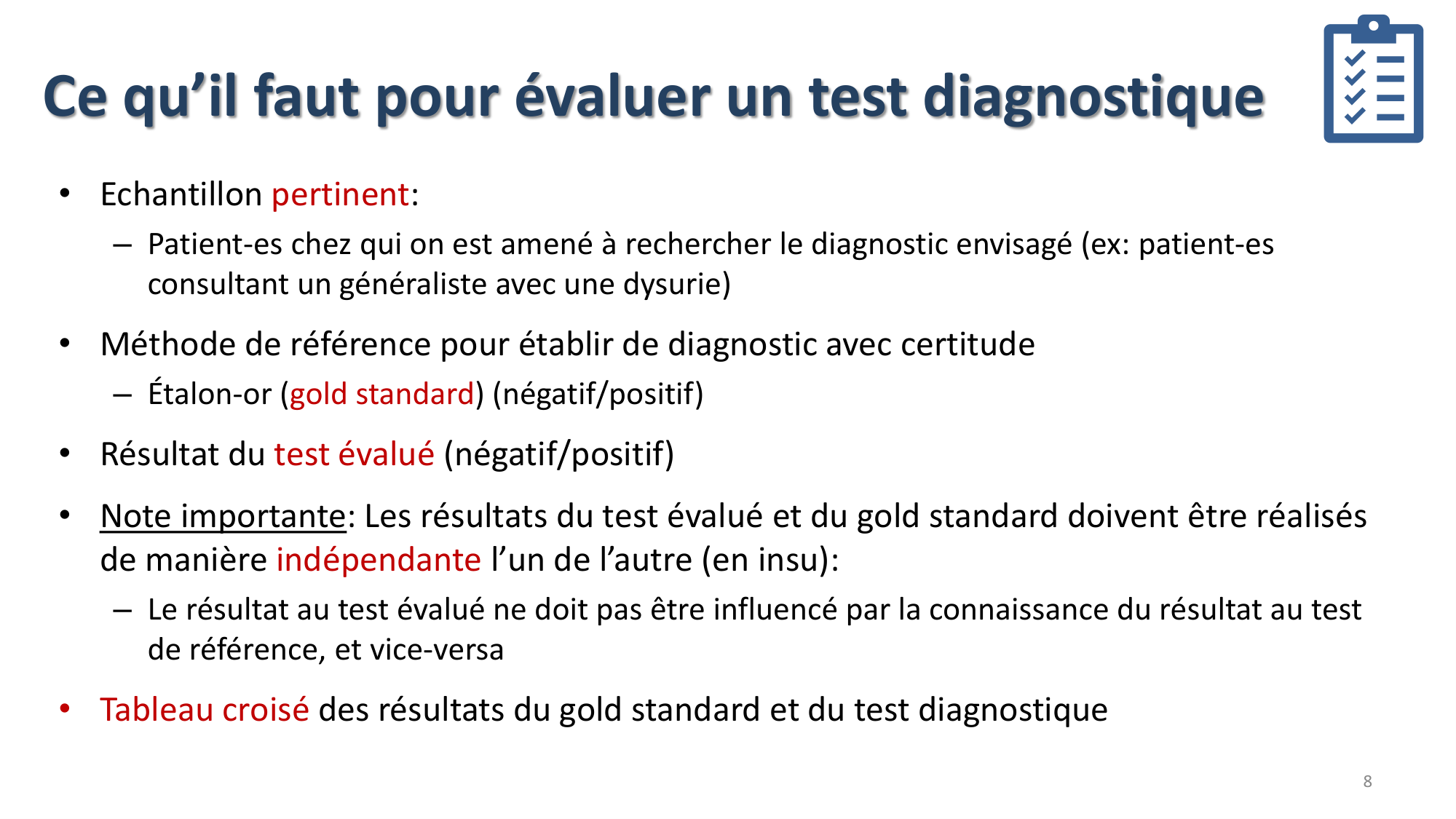 Statistiques pour médecins 9 test dx page 8