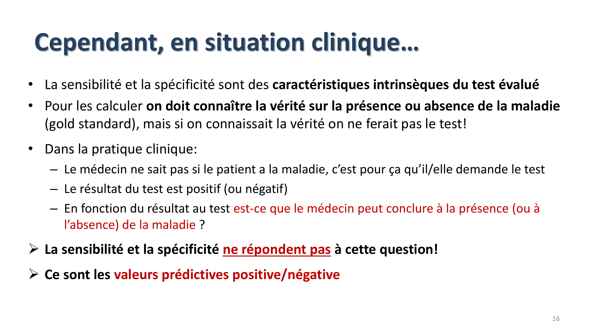 Statistiques pour médecins 9 test dx page 16