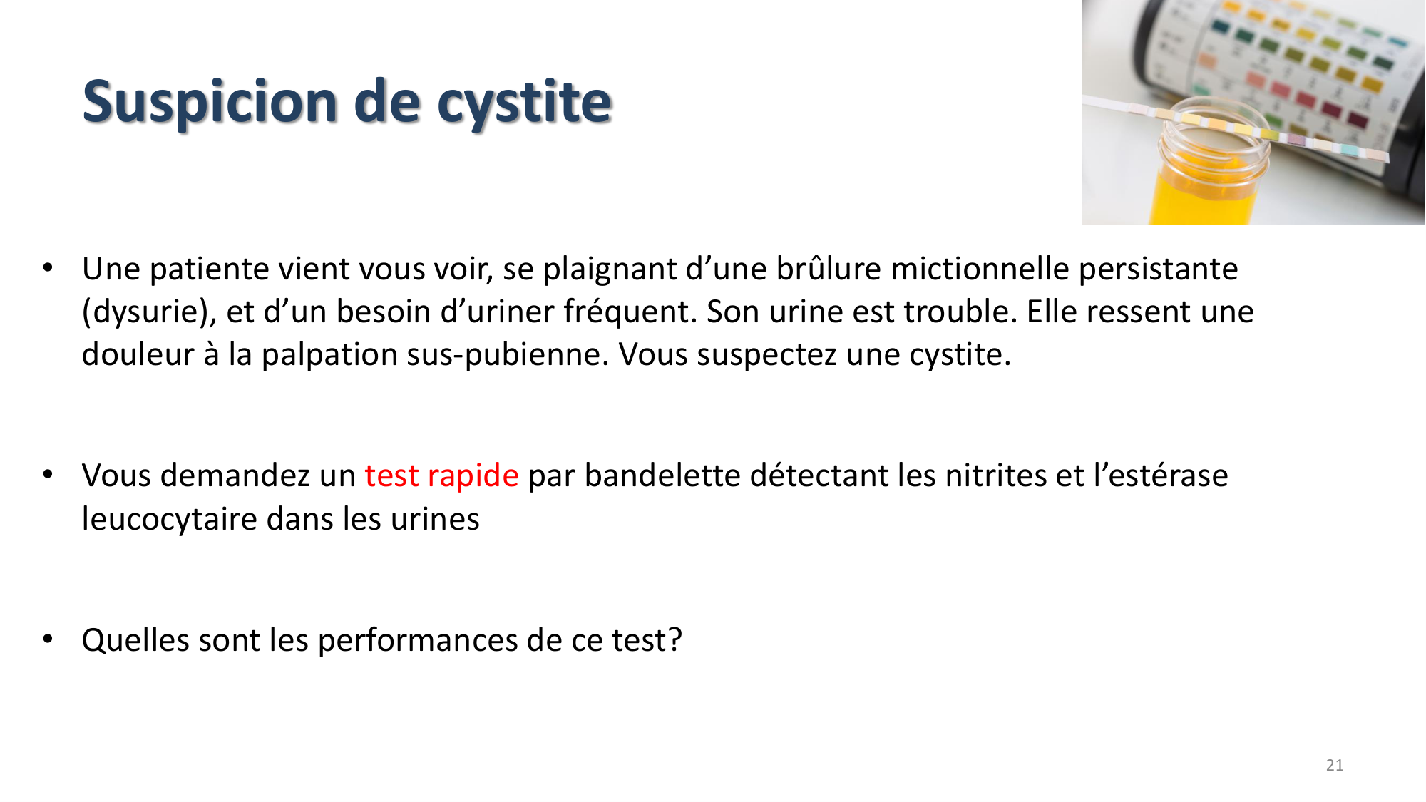 Statistiques pour médecins 9 test dx page 21