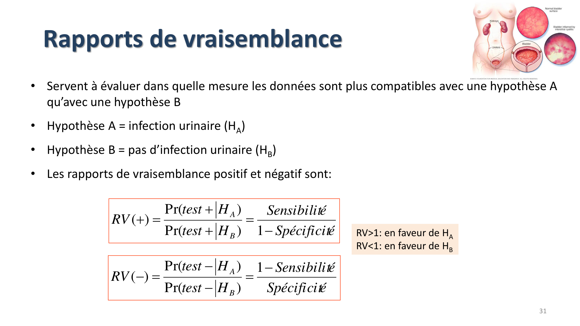 Statistiques pour médecins 9 test dx page 31