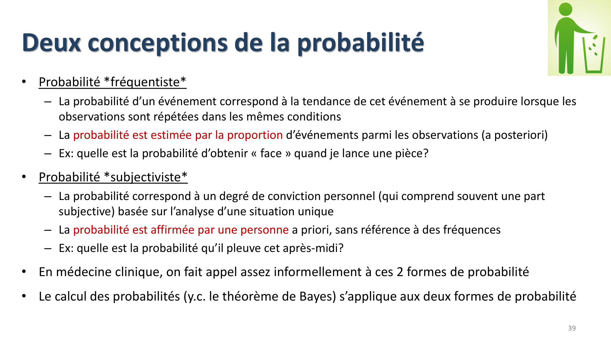 Statistiques pour médecins 9 test dx page 39