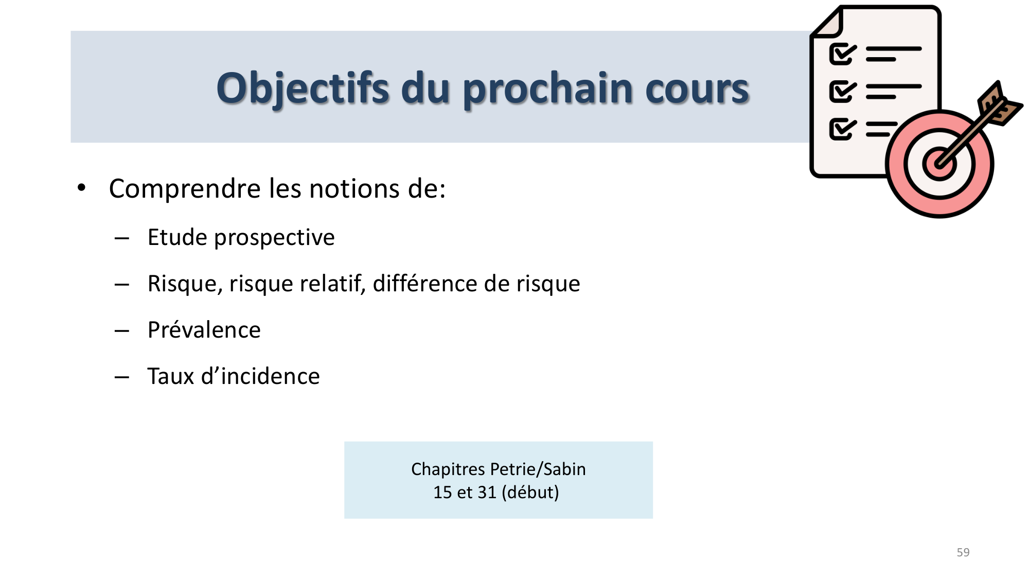 Statistiques pour médecins 9 test dx page 59
