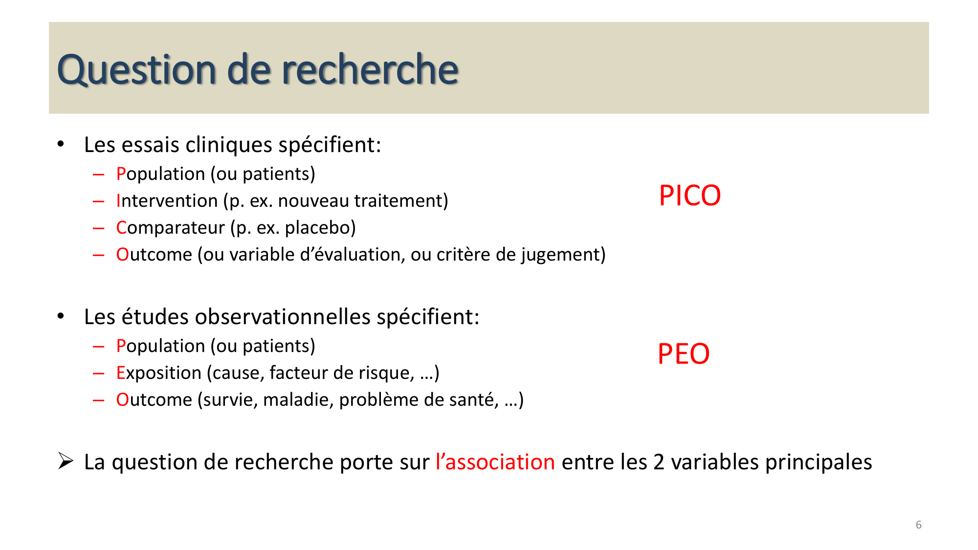 Statistiques pour médecins 13 associations page 6