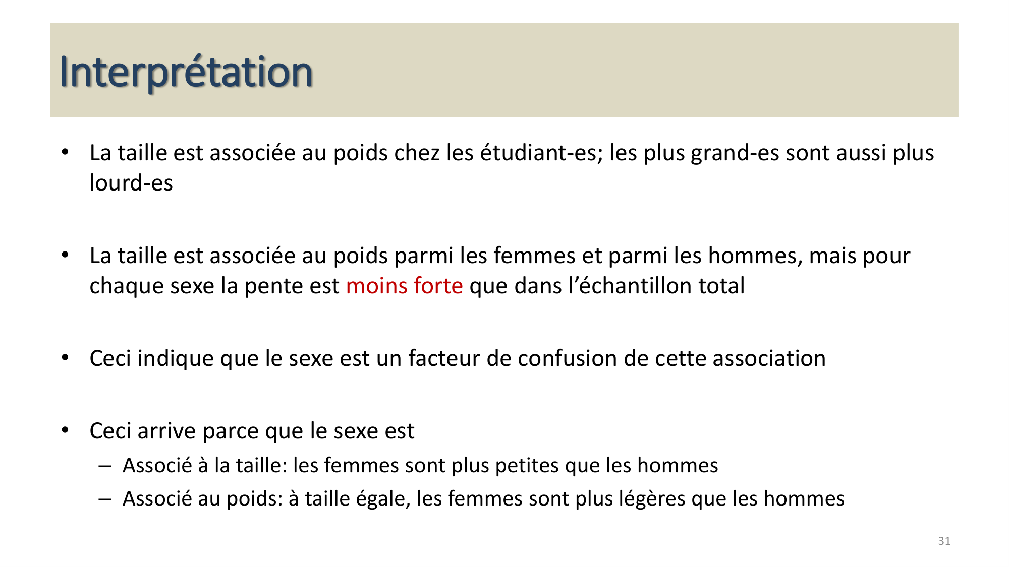 Statistiques pour médecins 13 associations page 31