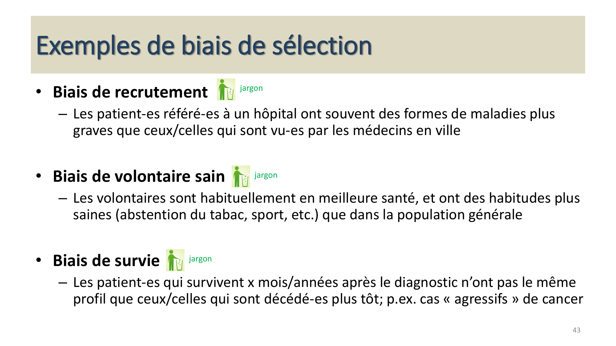 Statistiques pour médecins 13 associations page 43