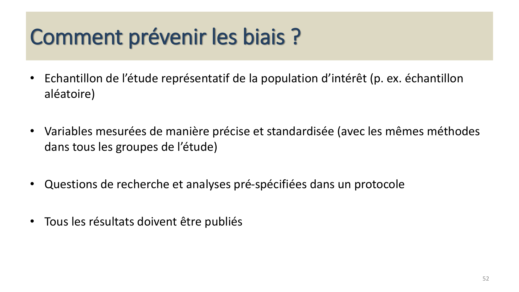Statistiques pour médecins 13 associations page 52
