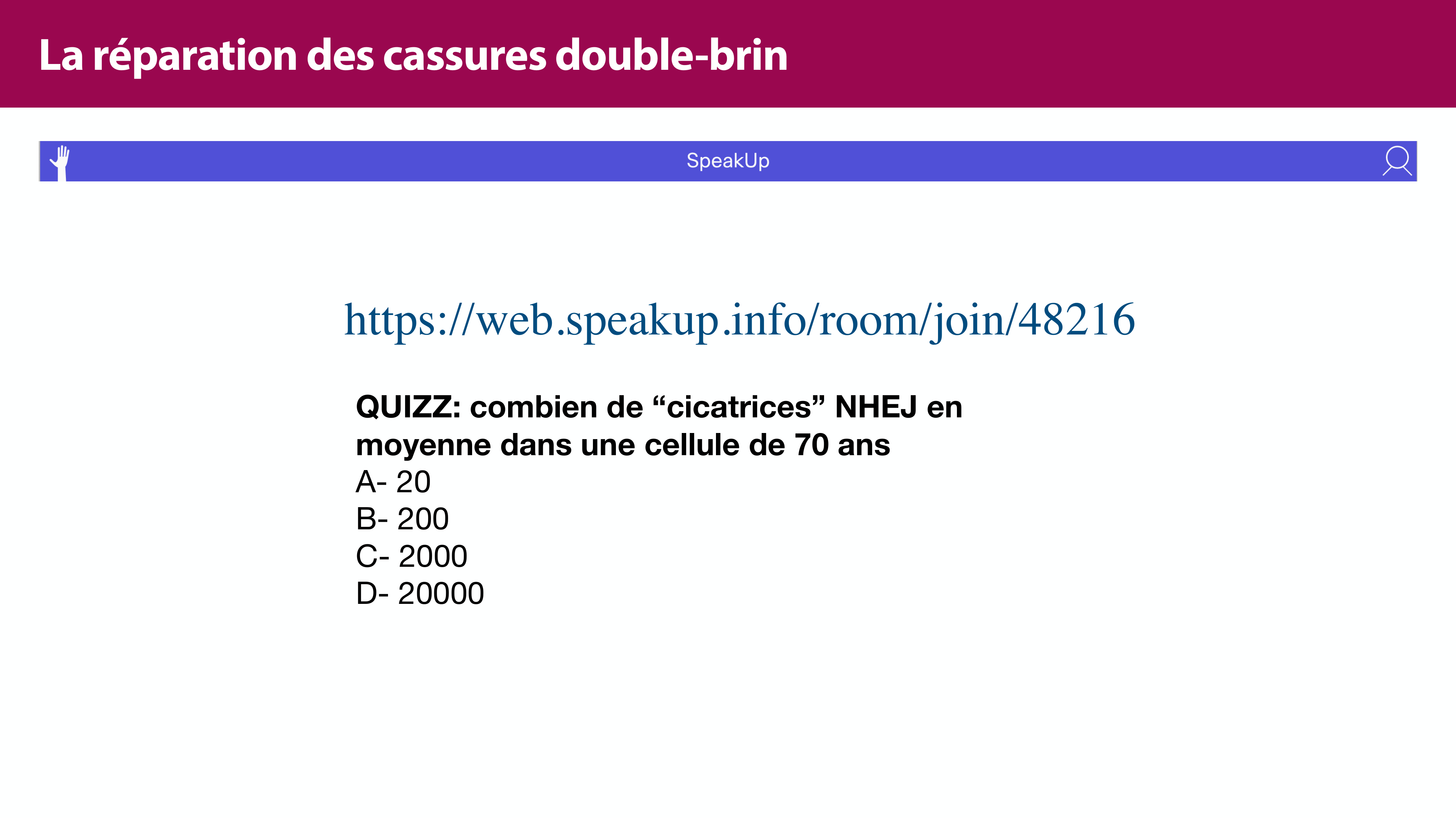 Variations de l'ADN et ingénierie génétique page 21