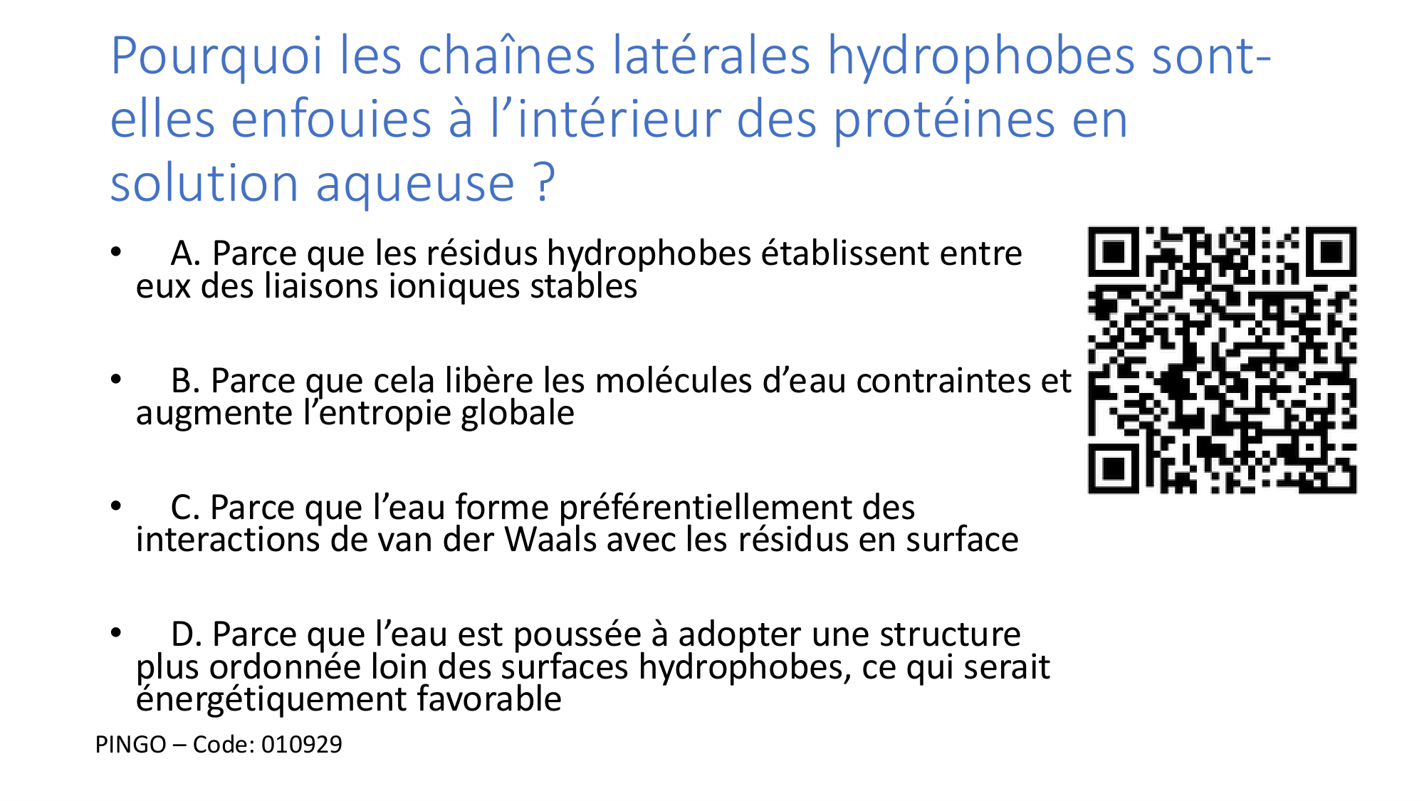 Cours 8 — Structure des protéines page 30