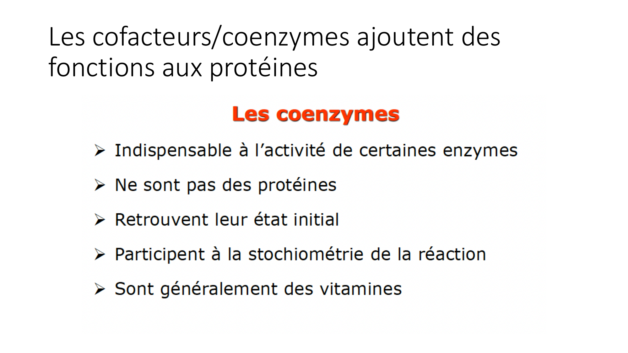 Cours 9 — Modifications et fonction des protéines page 22