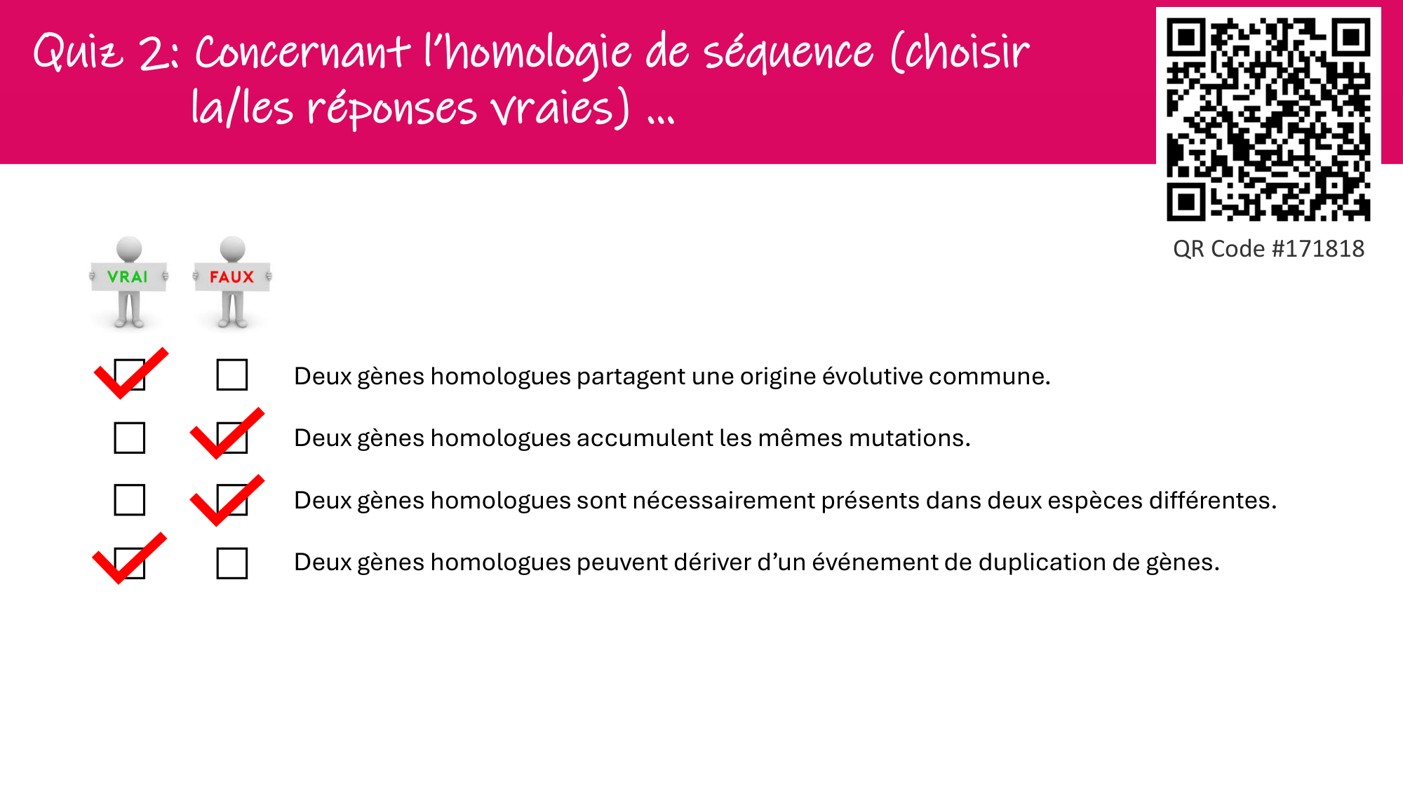 De l'ADN à la protéine — répétitoire page 6