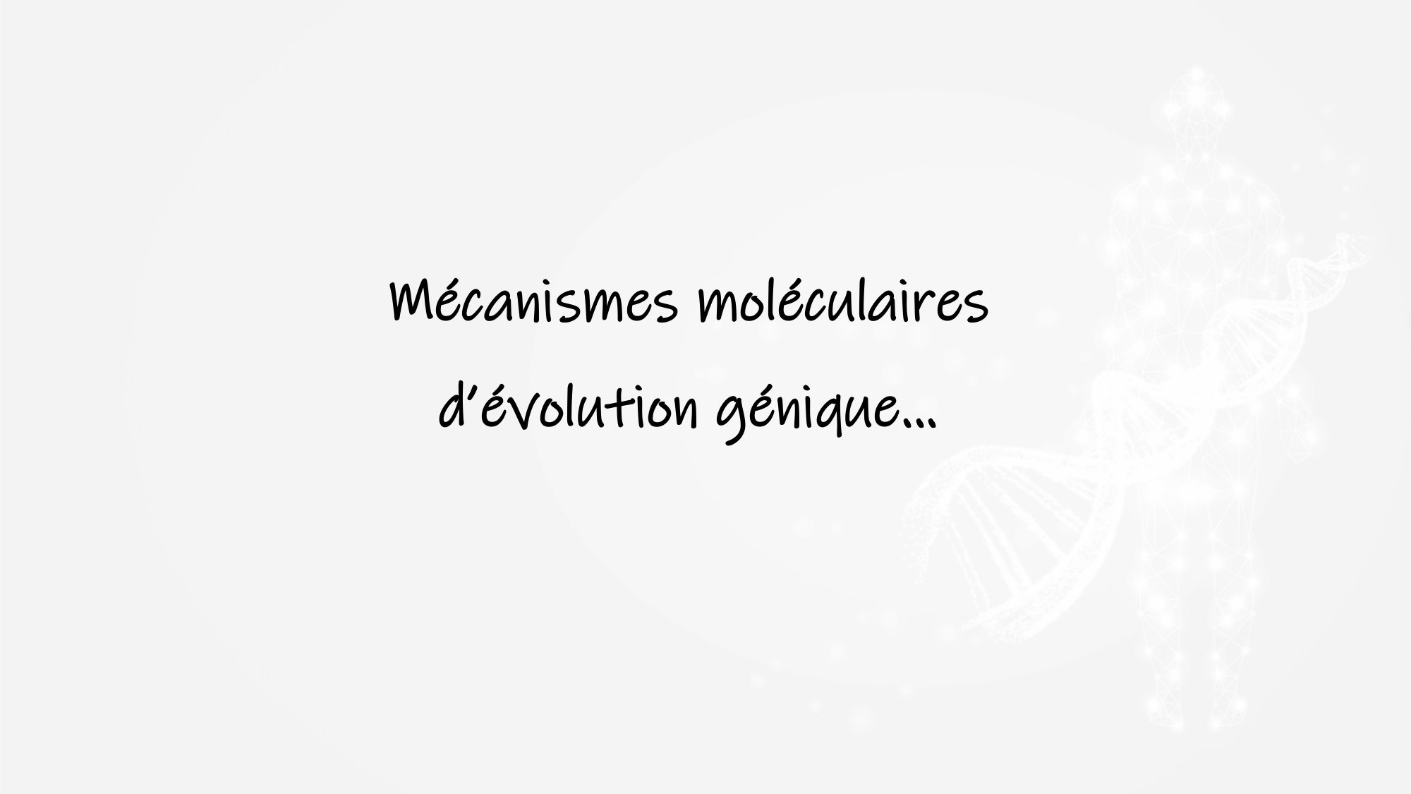 De l'ADN à la protéine — répétitoire page 7