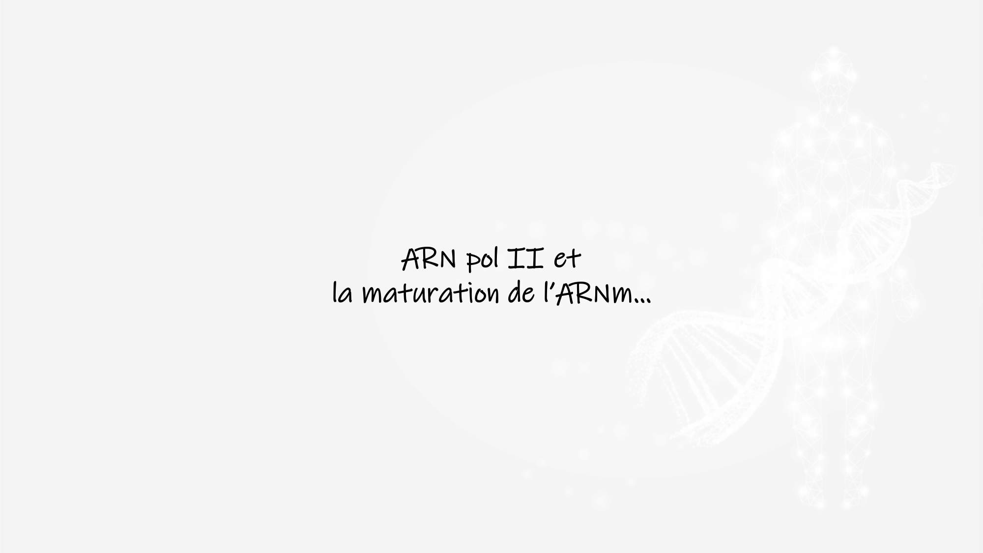 De l'ADN à la protéine — répétitoire page 23