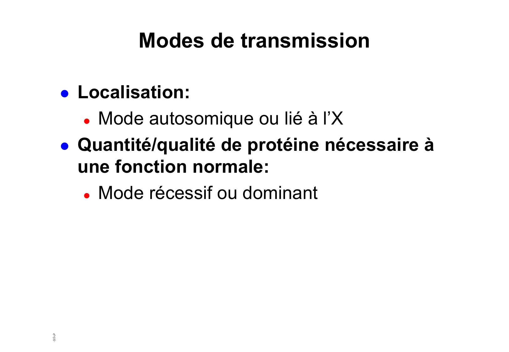Hérédité I — objectifs page 8