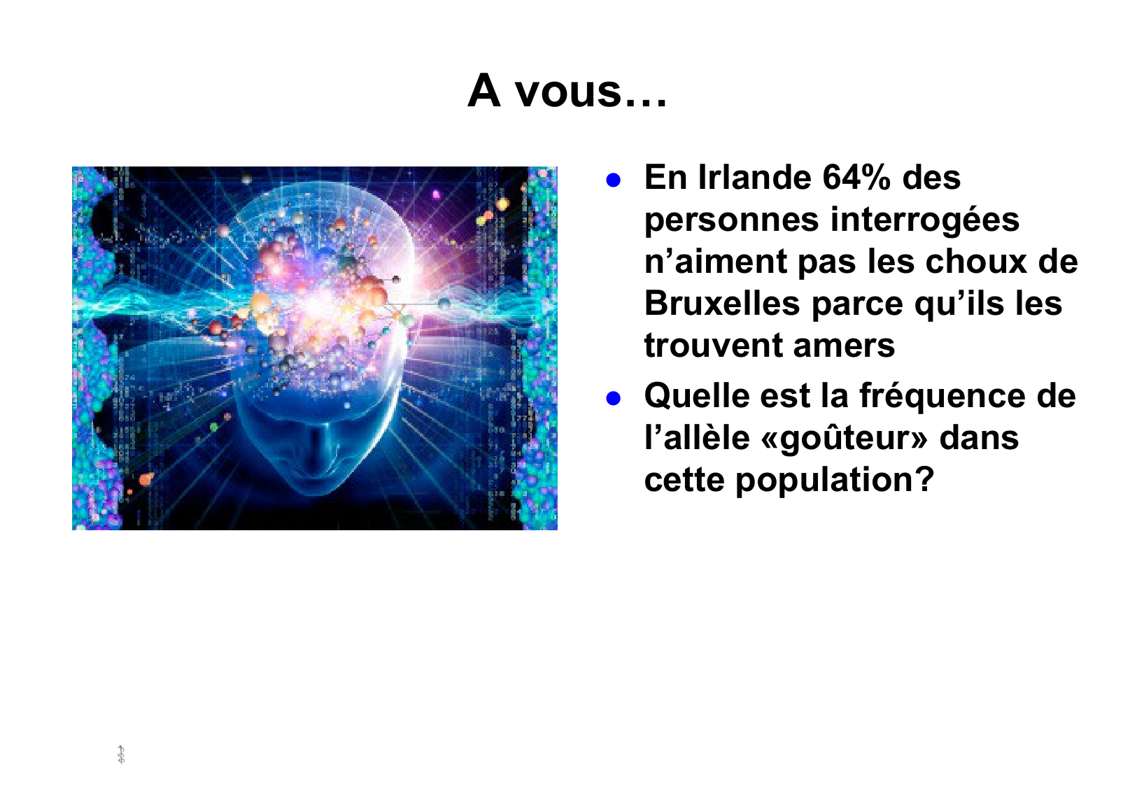 Hérédité I — objectifs page 21