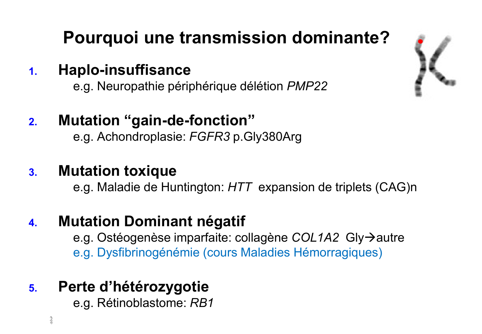 Hérédité I — objectifs page 37