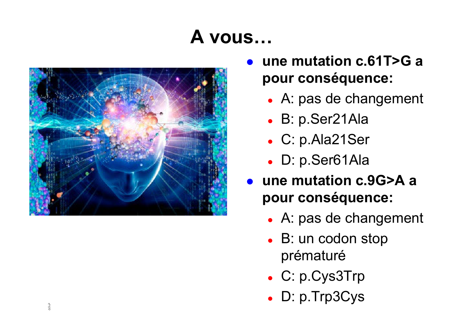 Hérédité I — objectifs page 48