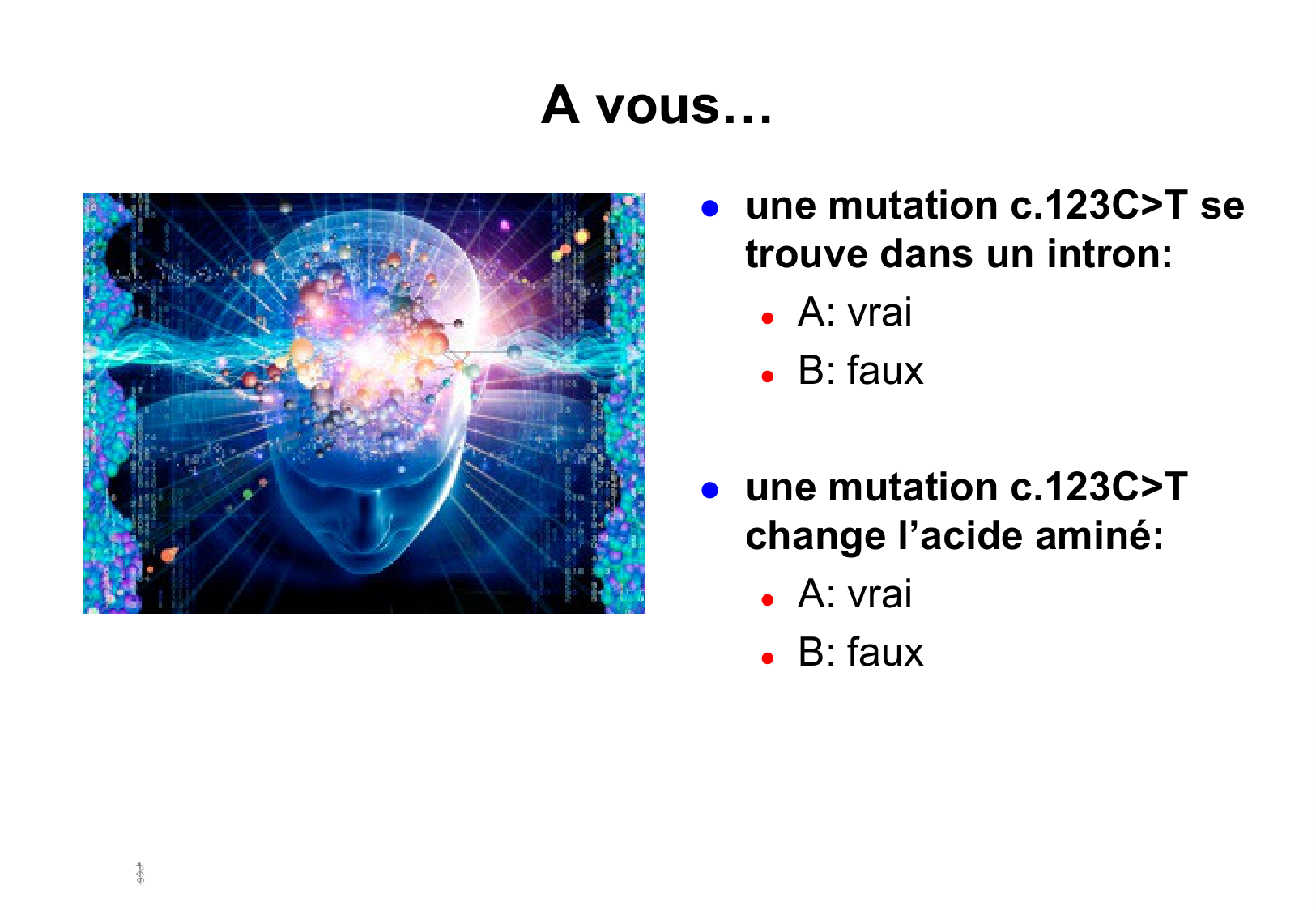 Hérédité I — objectifs page 49