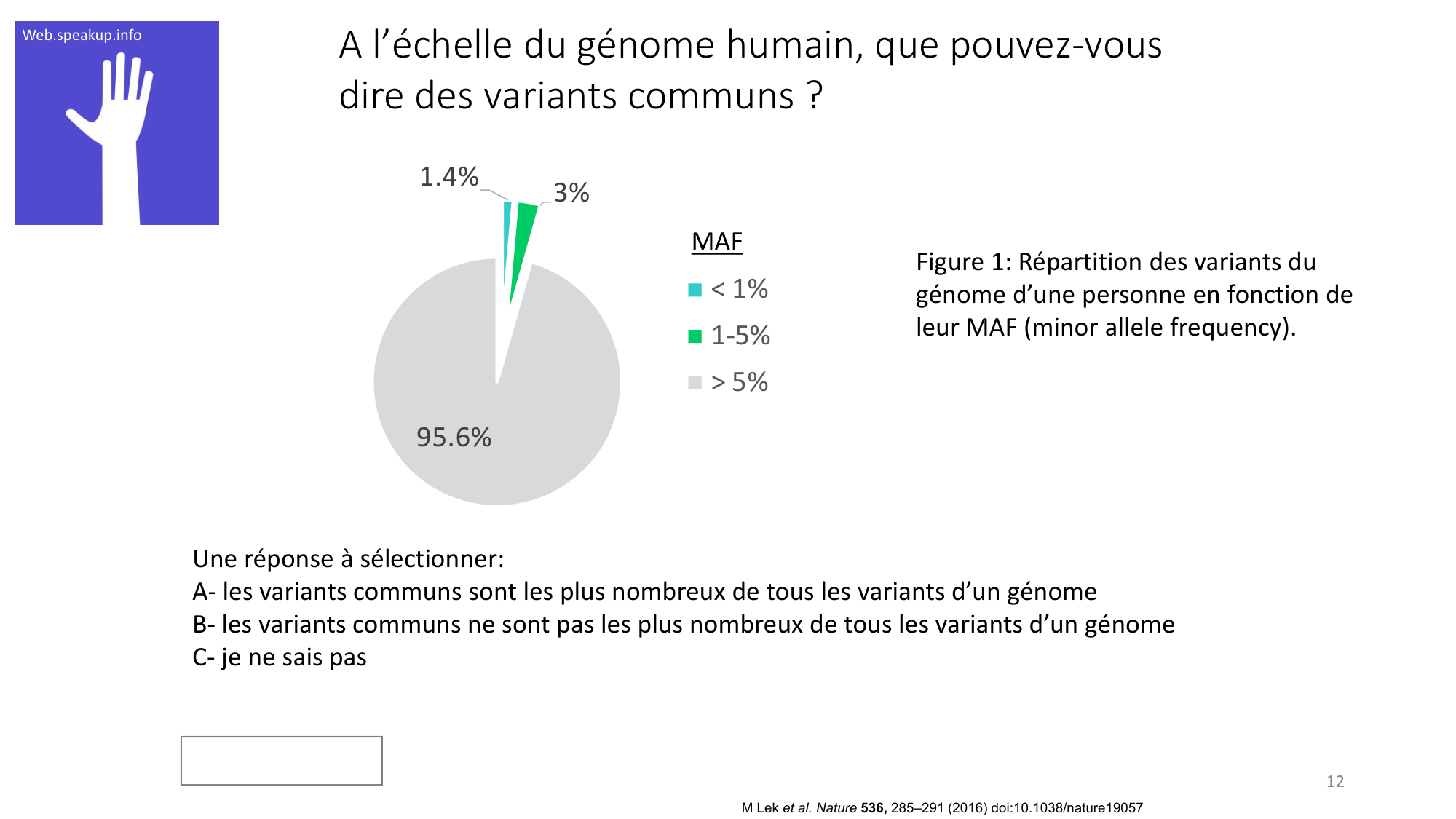 Génétique humaine — session 3 page 12