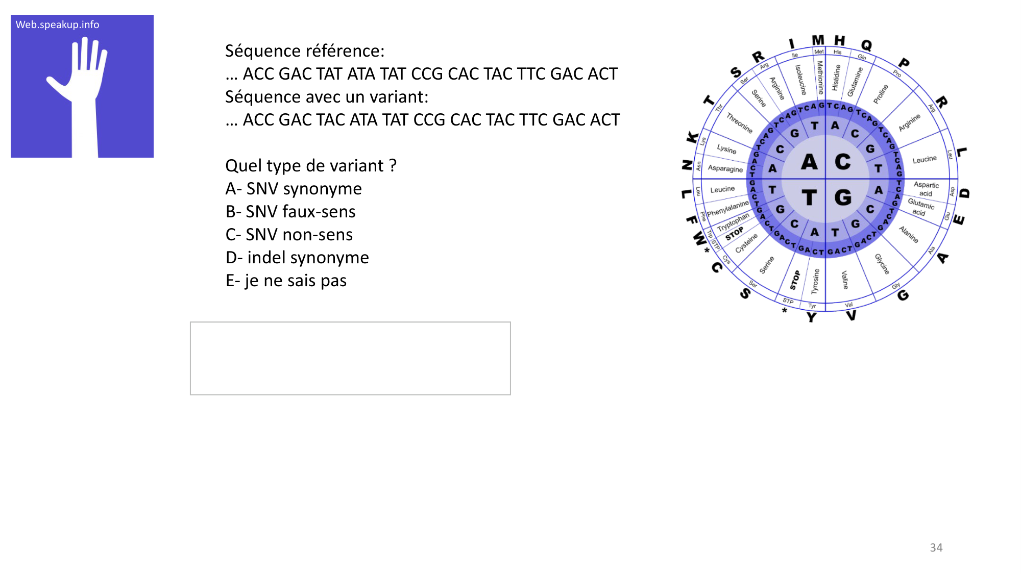 Génétique humaine — session 3 page 34