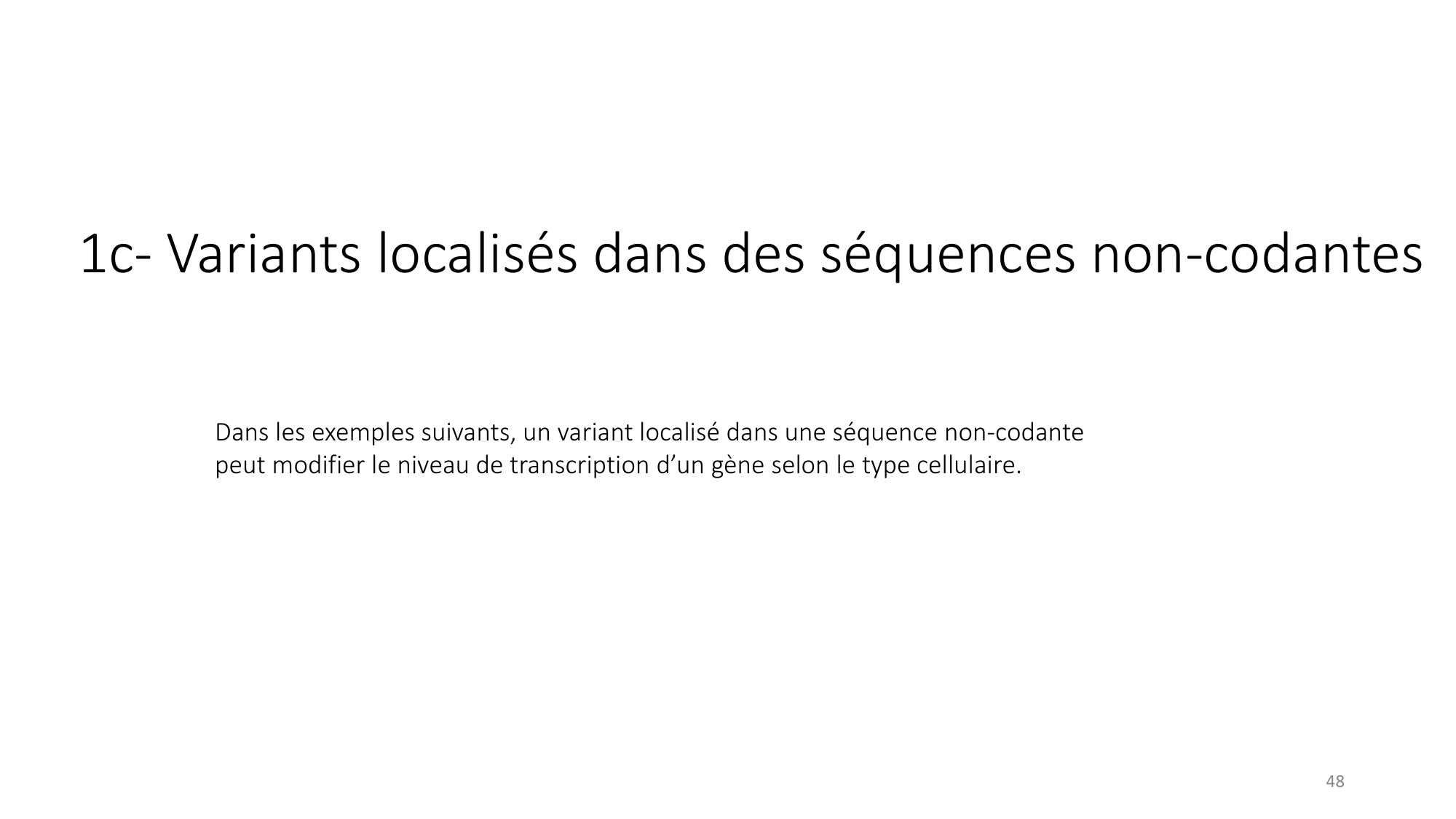 Génétique humaine — session 3 page 48
