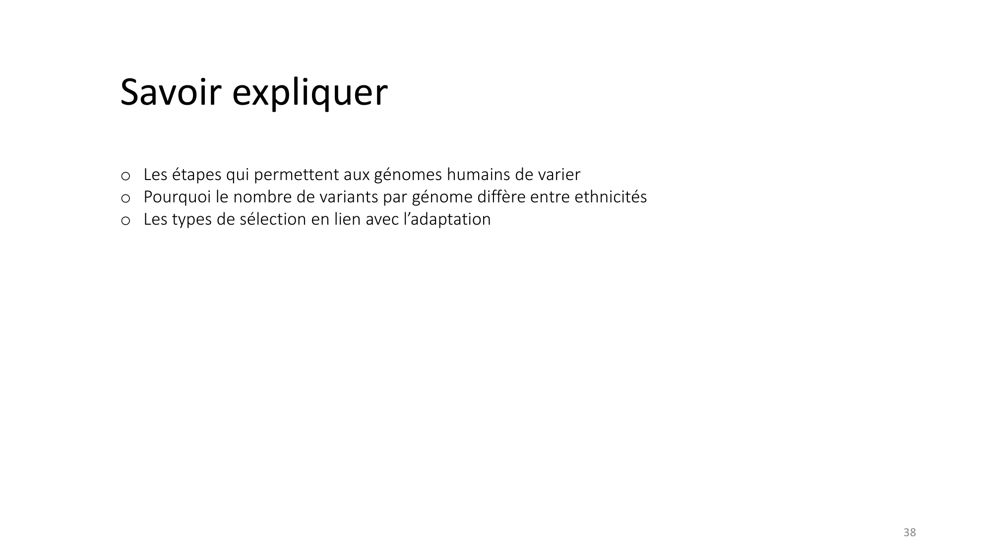 Génétique humaine — session 4 page 38