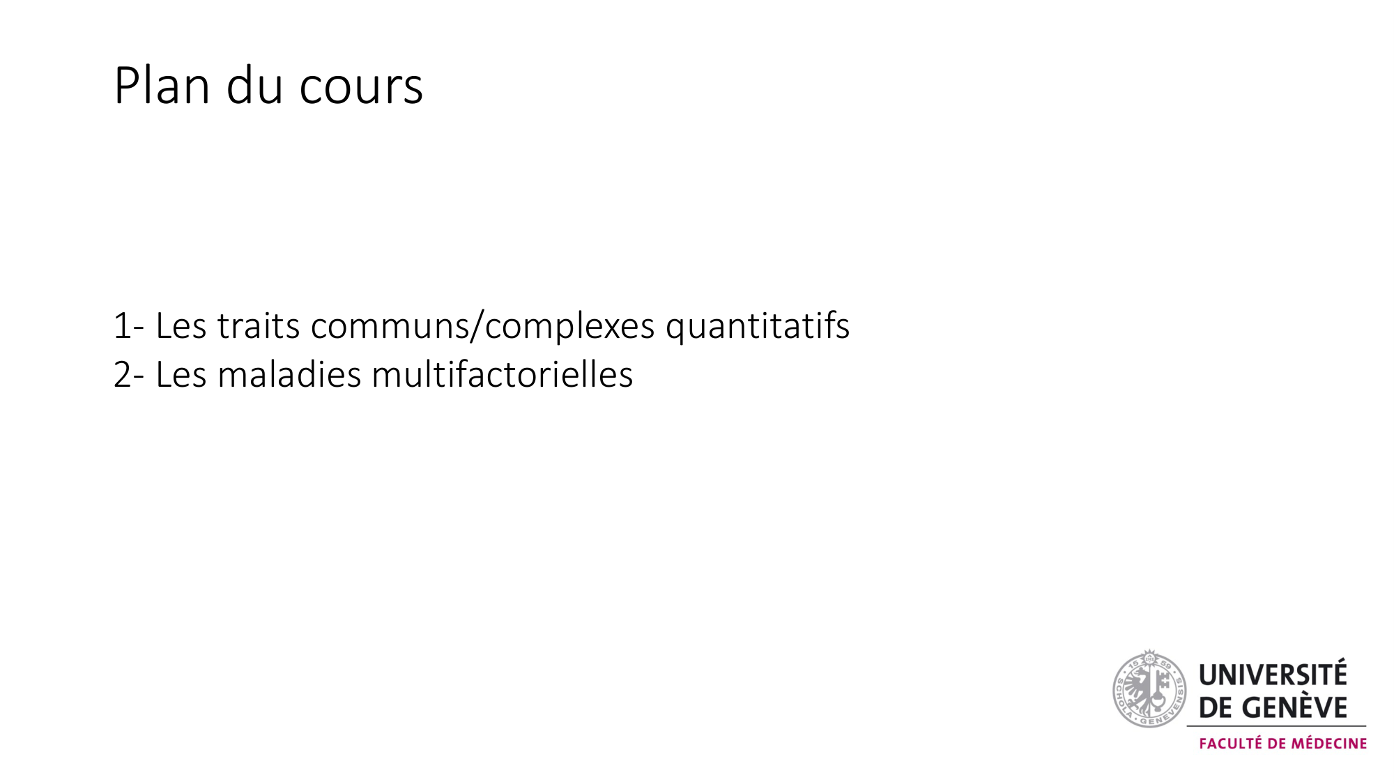 Génétique humaine — session 7 page 5