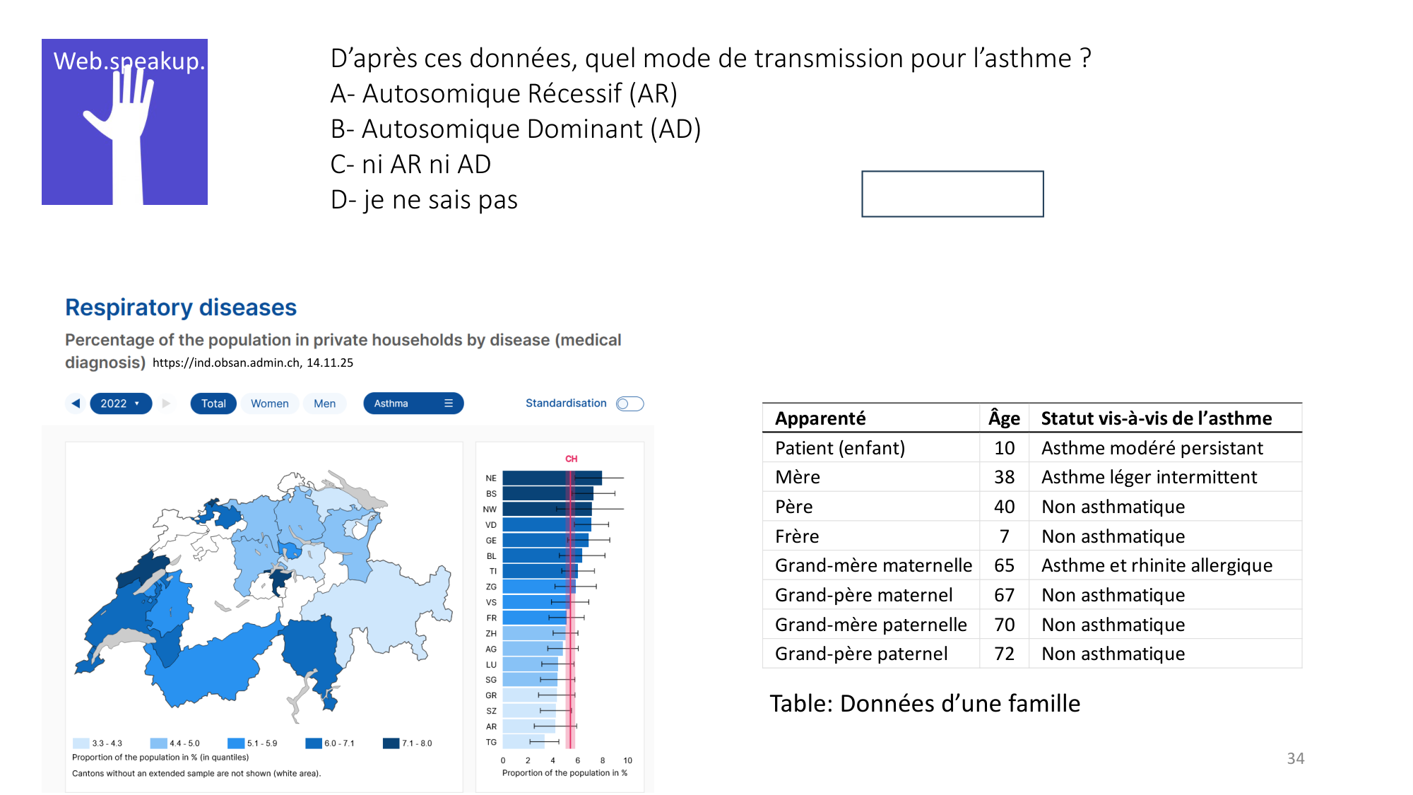 Génétique humaine — session 7 page 34