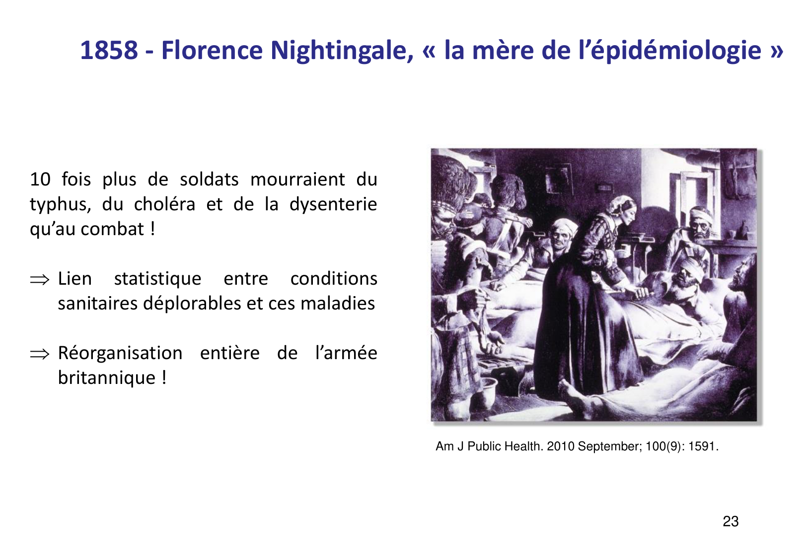 Introduction à la microbiologie — diapositives page 23