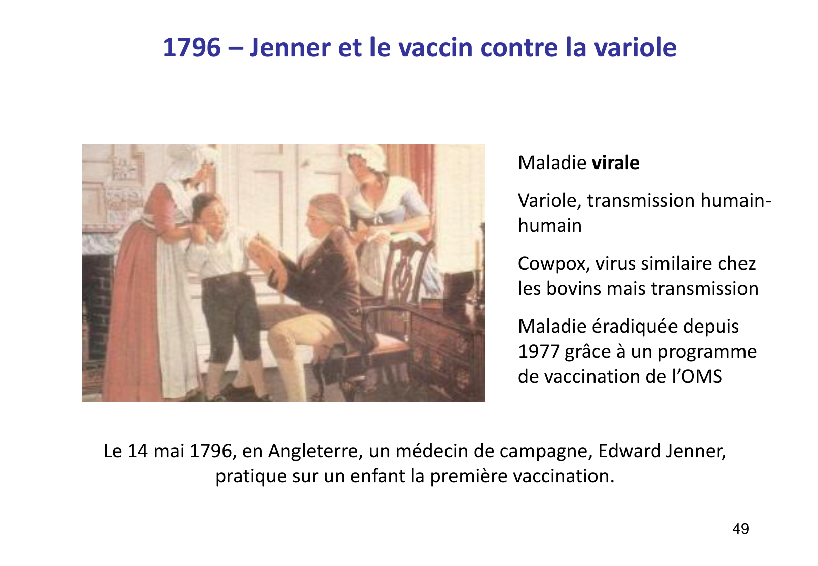 Introduction à la microbiologie — diapositives page 49