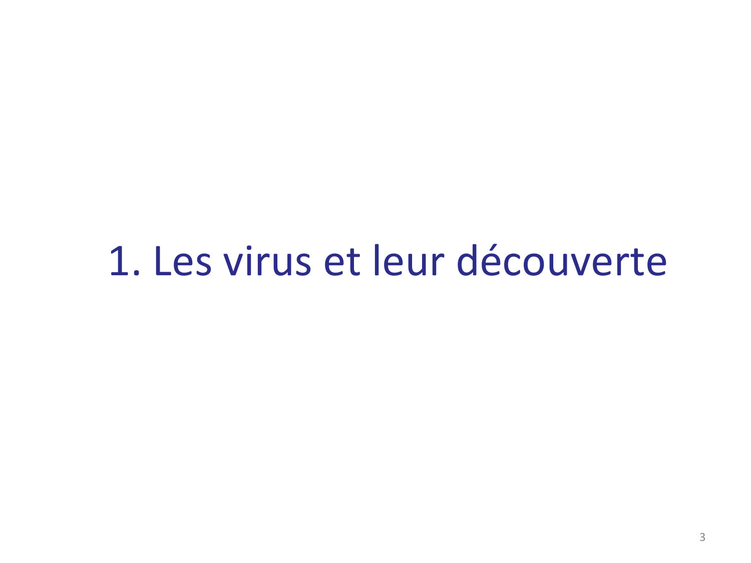 Les virus — diapositives page 3