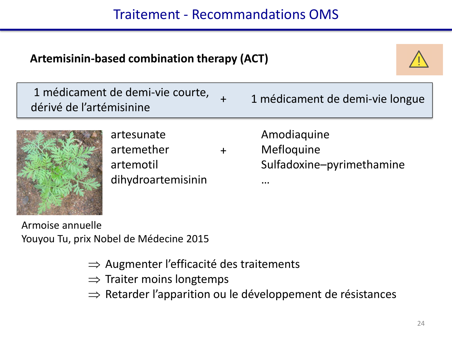 Les parasites — diapositives page 41