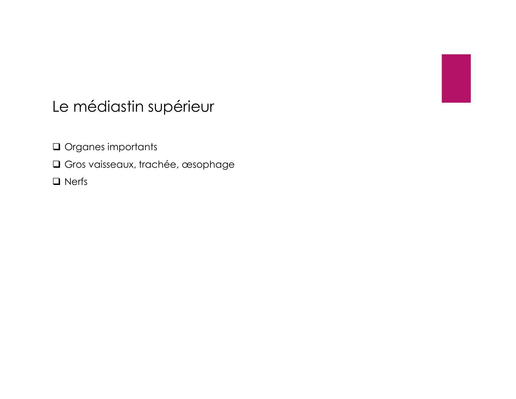 Anatomie du mediastin 2025 2026 page 61