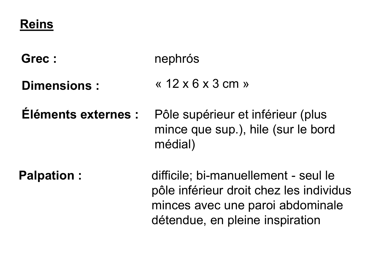 Rein, voies urinaires et retropéritoine page 15