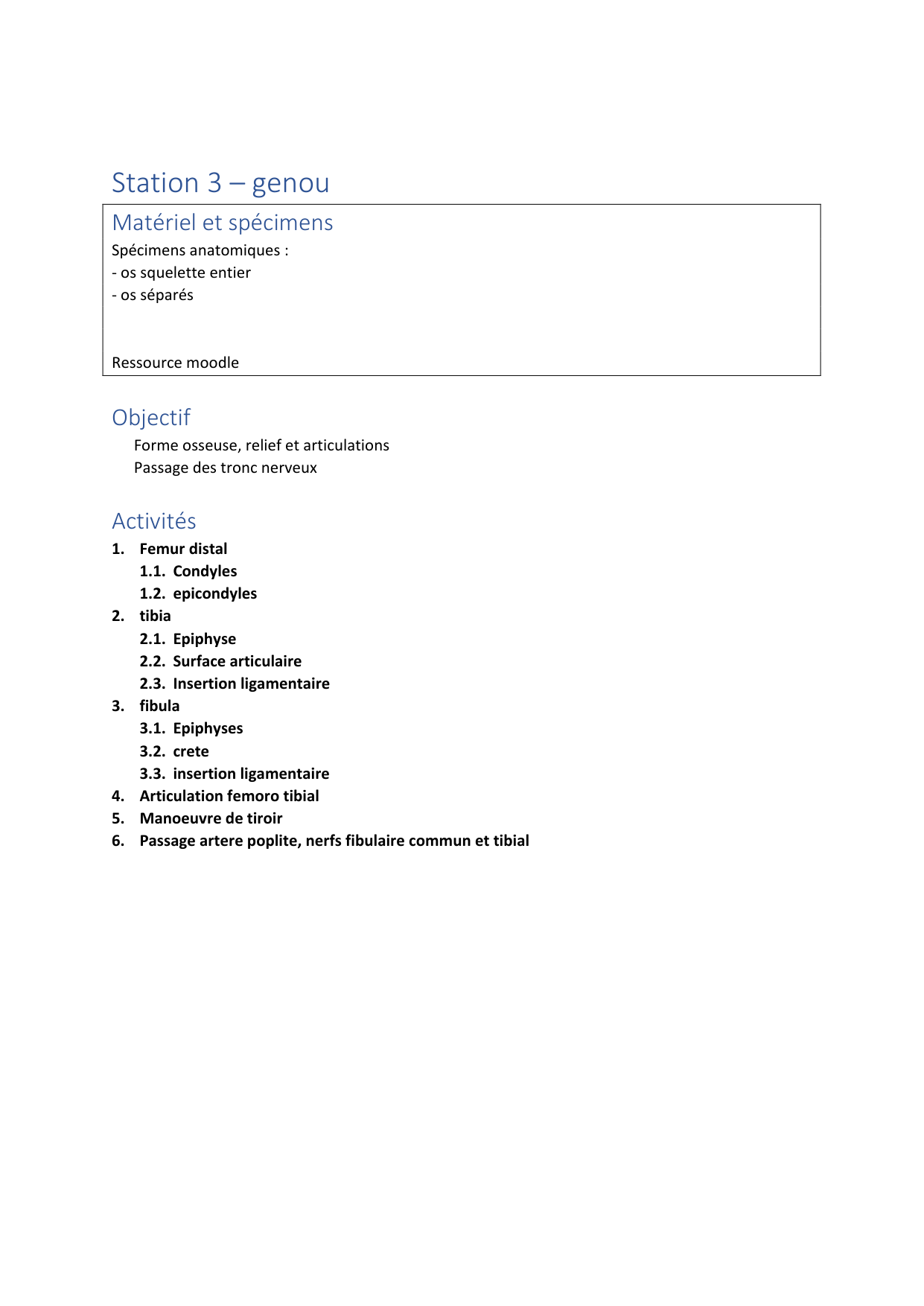 Ostéologie du membre inférieur page 5