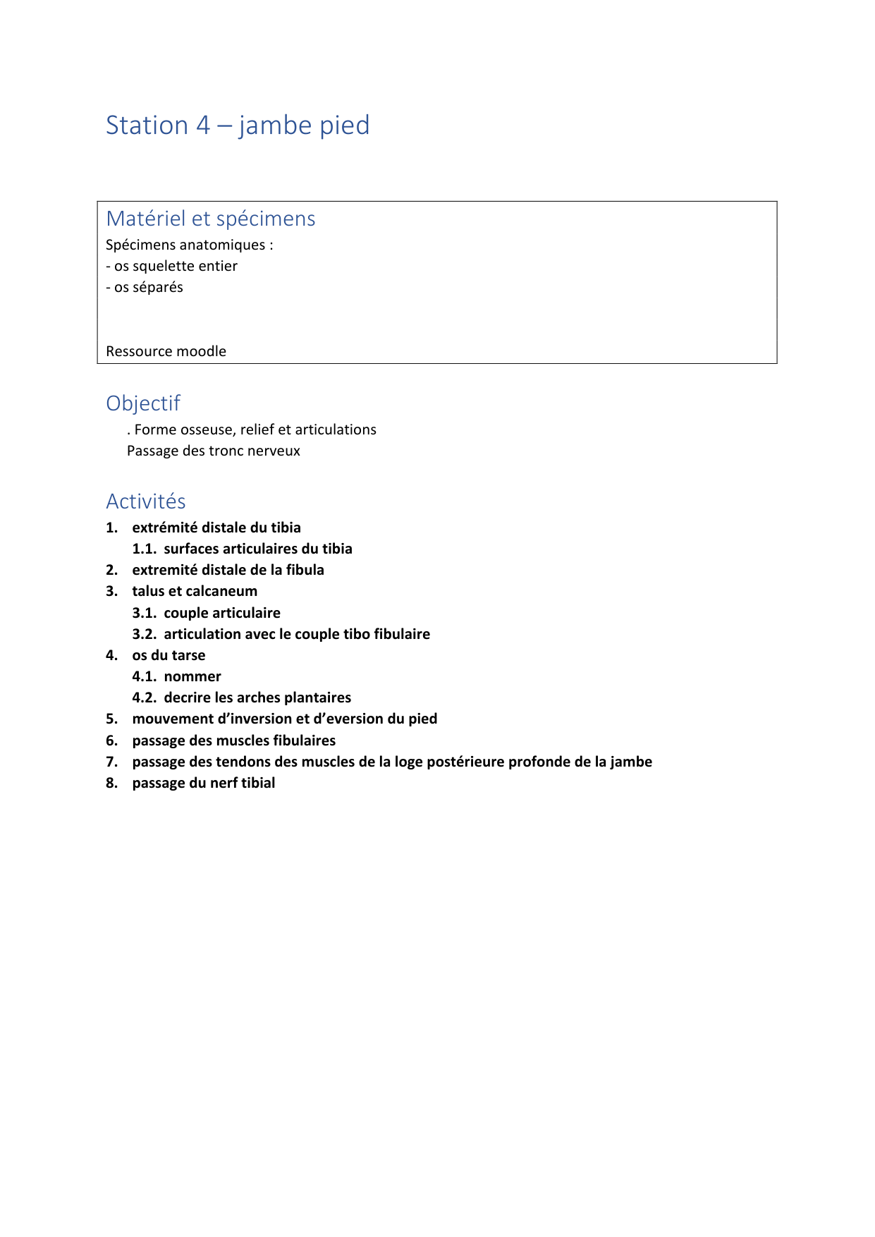 Ostéologie du membre inférieur page 6