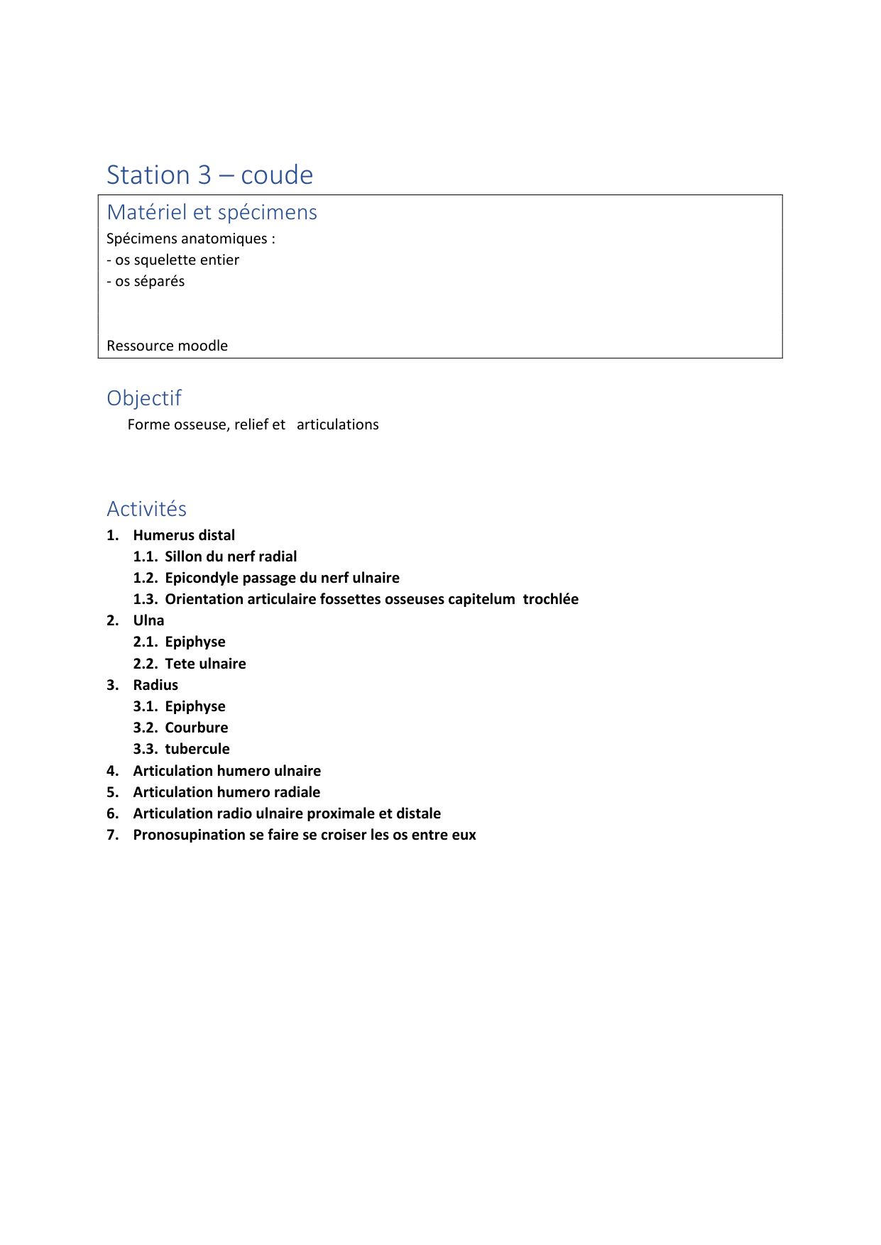 Osteologie du membre supérieur page 5