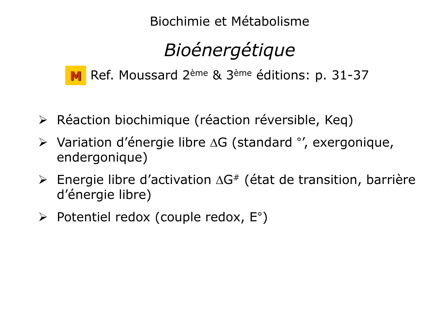 Bioénergétique page 3