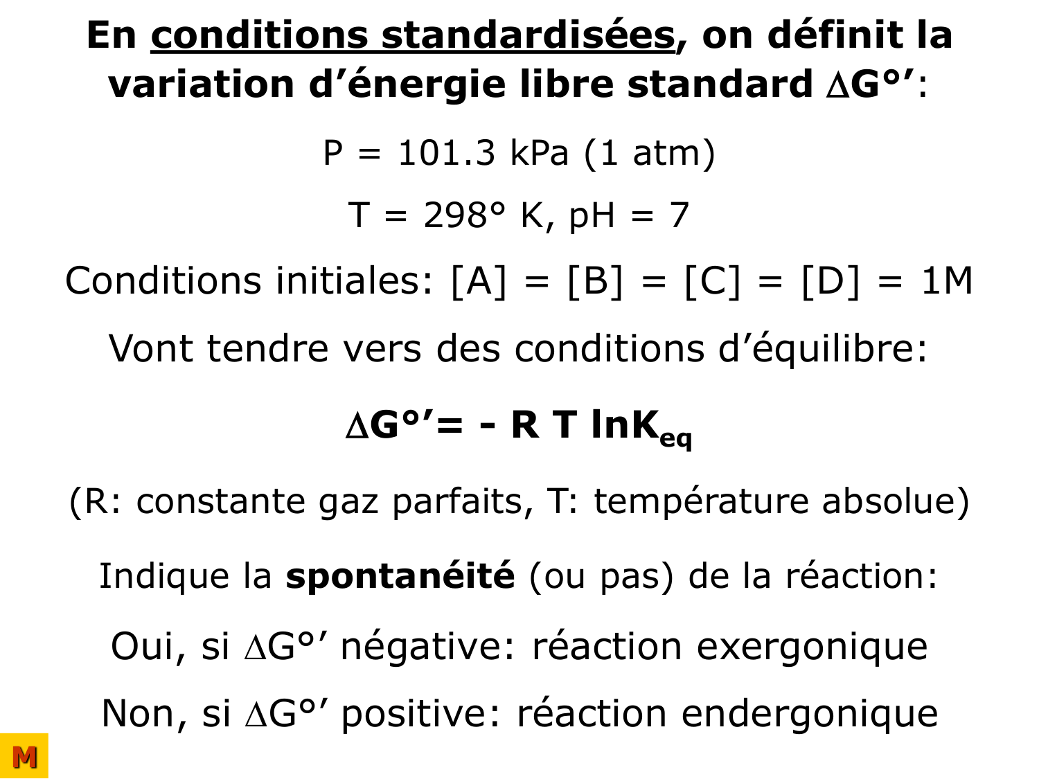 Bioénergétique page 23