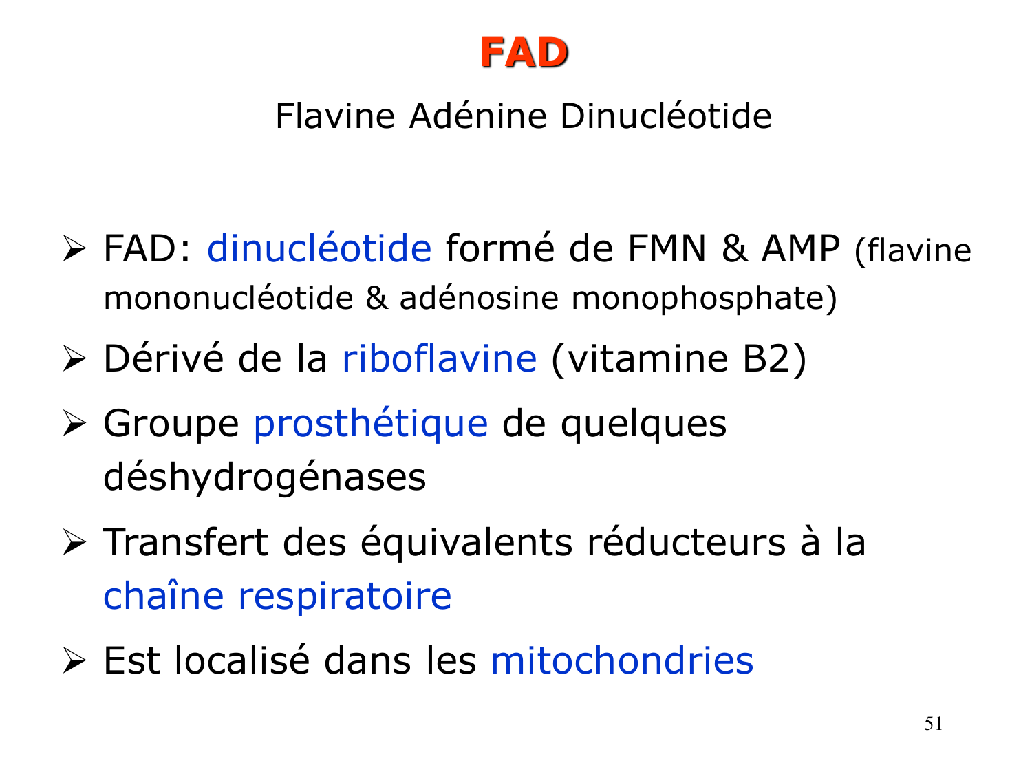 Enzymes II — régulation et coenzymes page 51