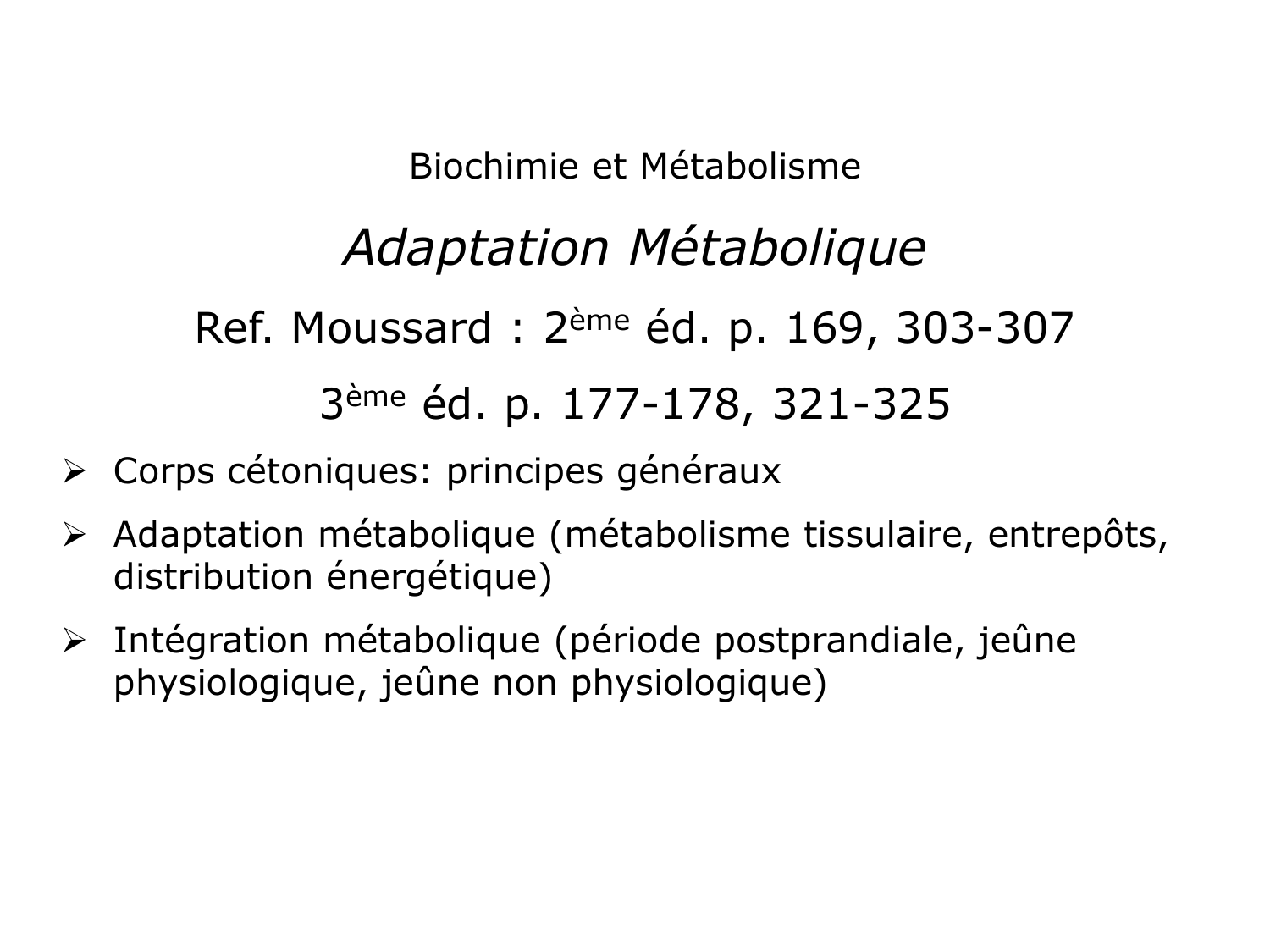 Adaptation métabolique page 3