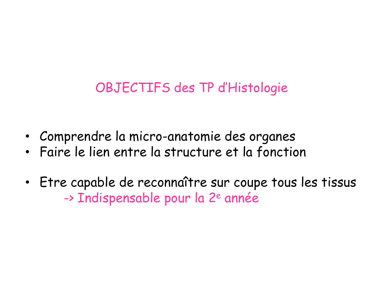 Introduction aux TP d’histologie page 4