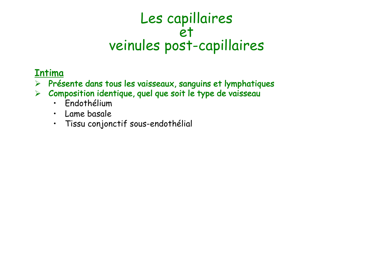 TP histologie — système circulatoire page 11