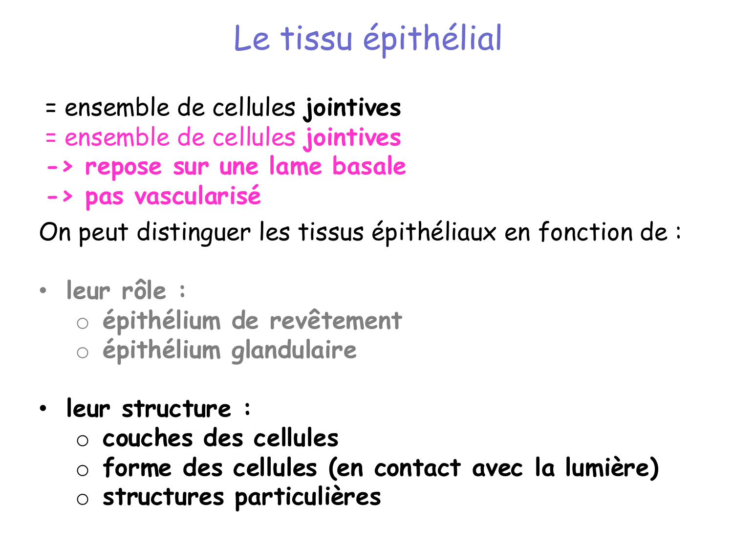 TP histologie — épithélium page 5