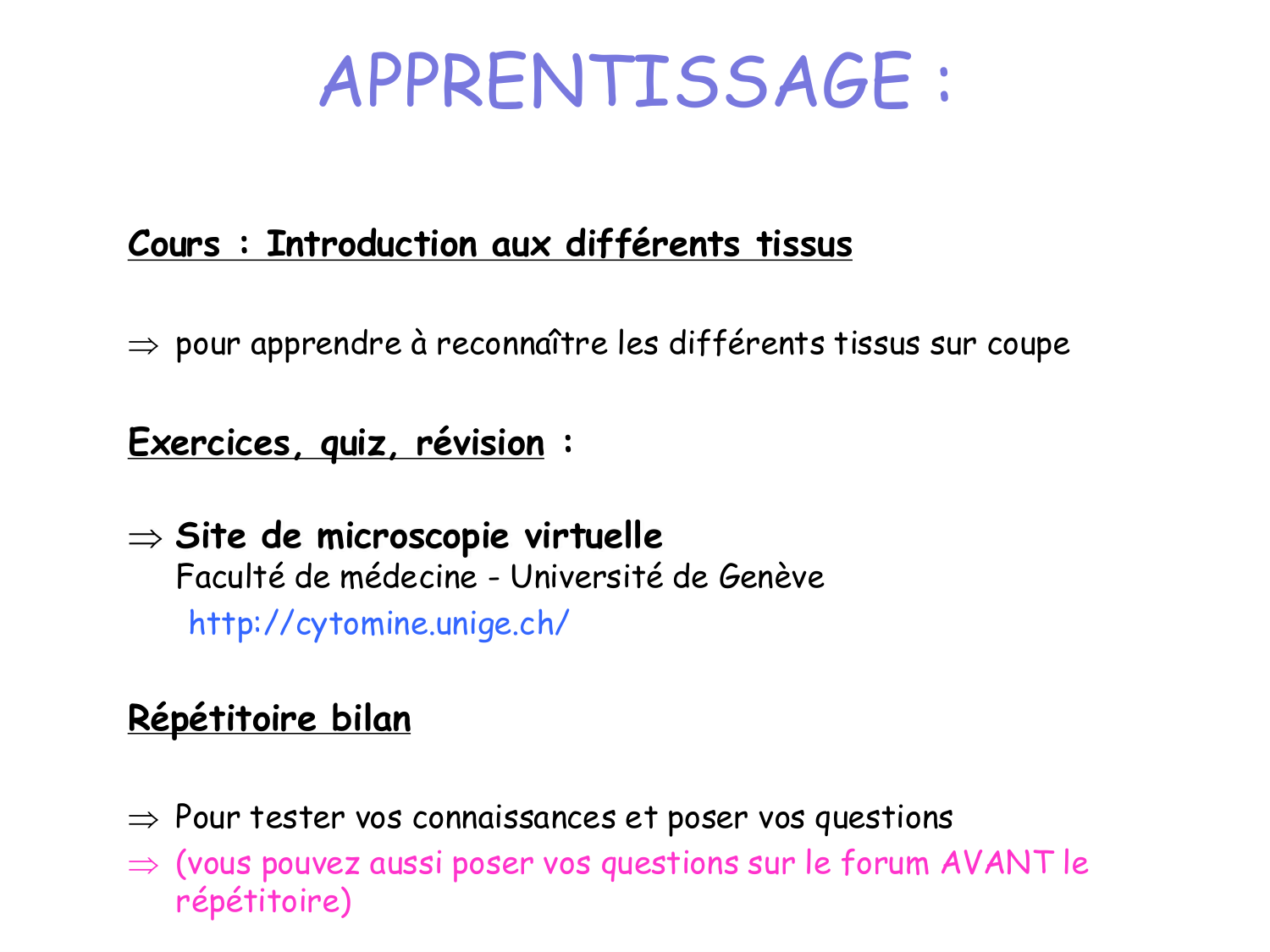TP histologie — épithélium page 57