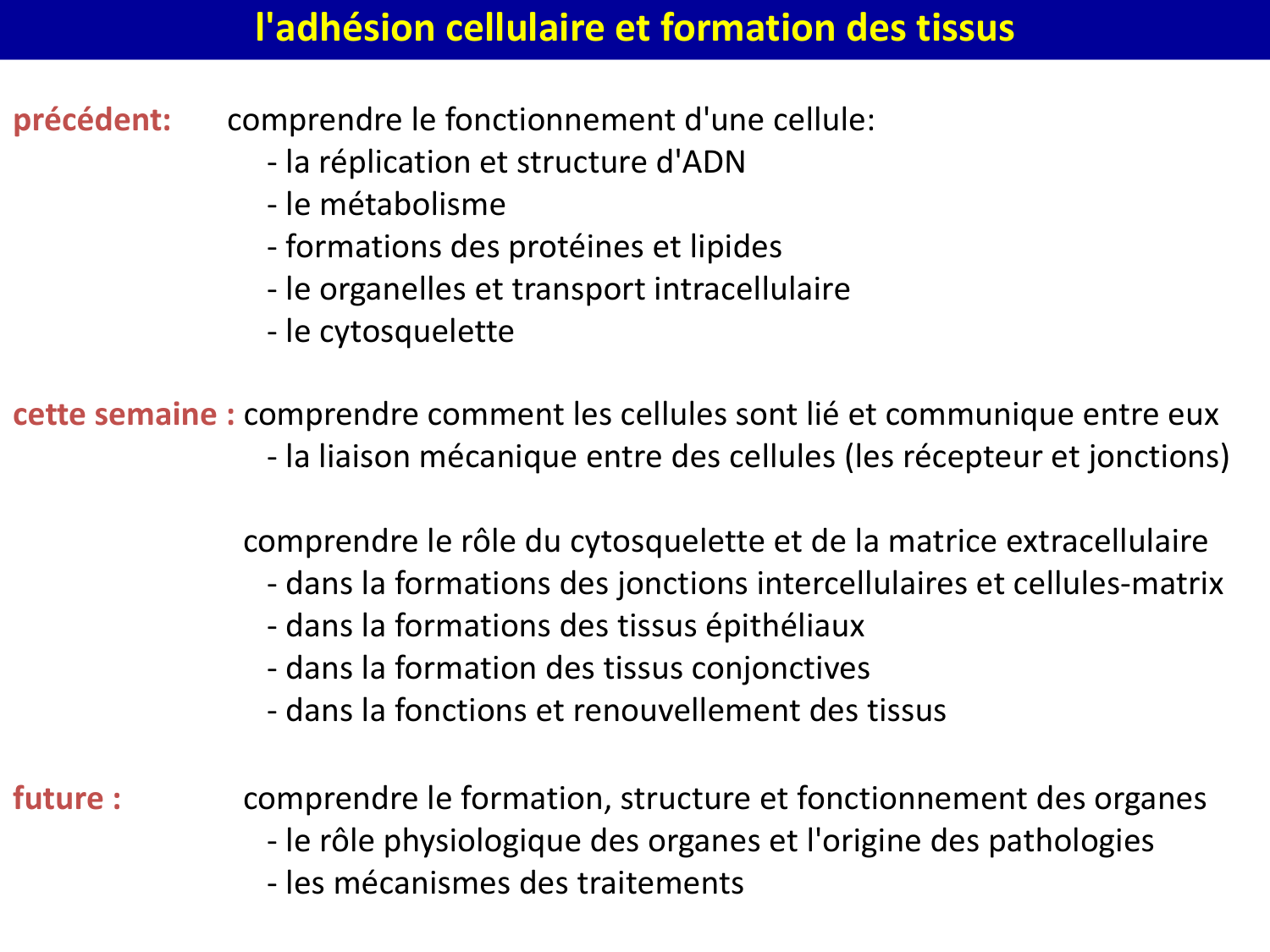 Molécules d’adhésion cellulaire page 2