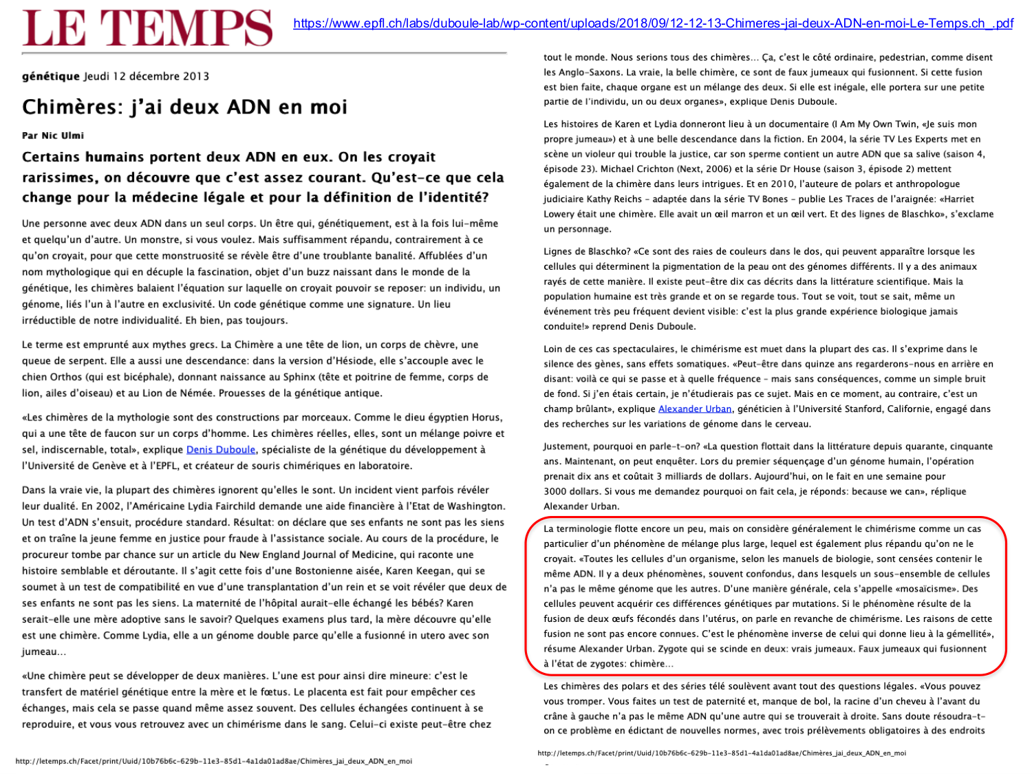 Développement — semaines 1 et 2 page 81