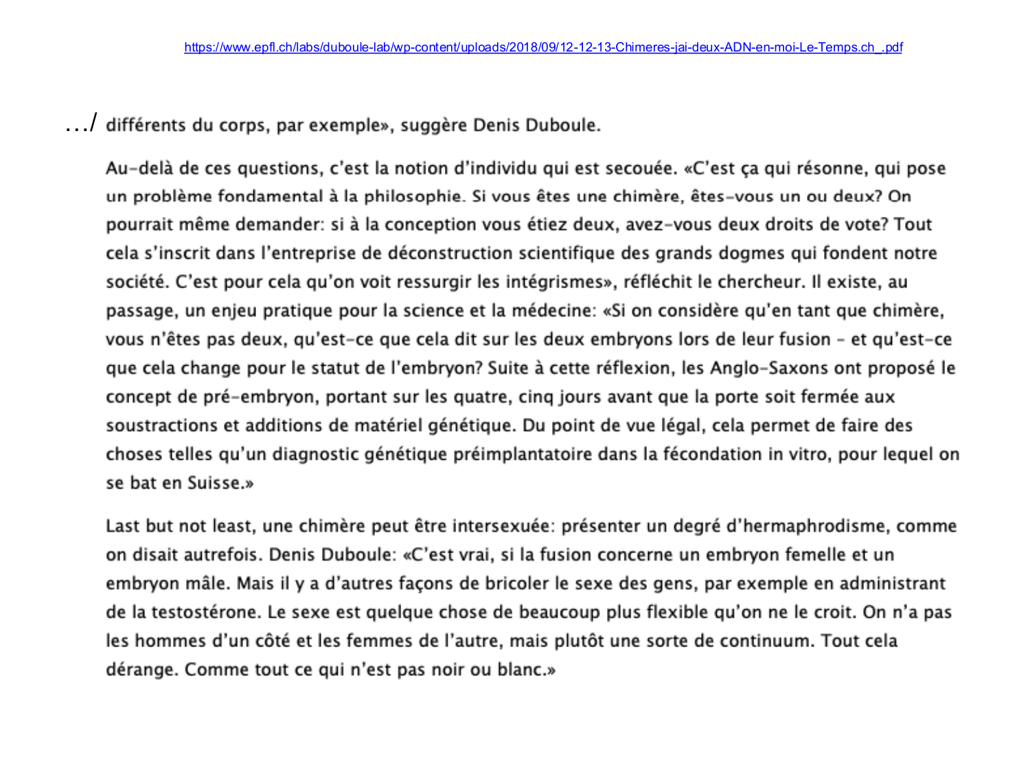 Développement — semaines 1 et 2 page 82